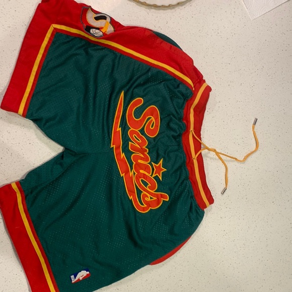Just Don Other - VINTAGE Just Don 1995-96 Seattle Sonics shorts